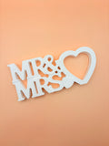 MR&MRS - Hochzeitsdeko als Tischschmuck